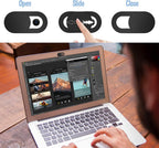 Webcam Cover Slide,[6 Pack] Ultra-Thin Laptop Web Camera Cover Compatible with MacBook,Laptop,PC,Computer,iMac,iPad, iPhone 6/7/8 Plus. 0.022in Thick Web Blocker Protect Your Privacy and Security