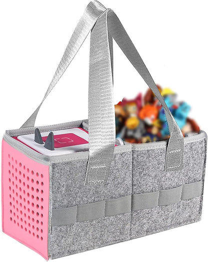 Carry Bag for Toniebox Audio Player Starter Set,Felt Organizer Case for Tonie Starter Set Storage Bag