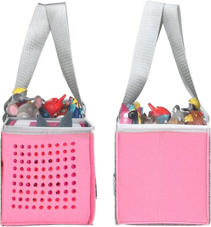 Carry Bag for Toniebox Audio Player Starter Set,Felt Organizer Case for Tonie Starter Set Storage Bag