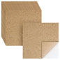 Biaungdo 10 Pcs Self Adhesive Cork Sheets, 4 X 4 Inch Cork Tile Sheet with Adhesive Backing, Square Insulation Sticky Backing Sheets for DIY Coasters, Craft Projects, Wedding Party, Wall Decor