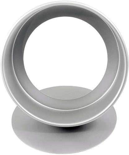 6 Inch Cake Pan Round, Small Cheesecake Pan with Removable Bottom, Chiffon Cake Mold Anodized Aluminum Baking Pan