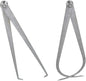 Biaungdo 300mm/12 inch Long Firm Joint Metal Measurement Inside Outside Caliper 2 Pcs