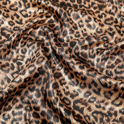 35” Large Satin Square Head Scar - 2Pcs Silk Like loral Head Scarves Square Satin Hair Scar Bandanas or Women
