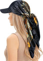 Women's Satin Head Scar with Sun Visor Brim Hat Scar with Visor Cap or Women One Piece Design
