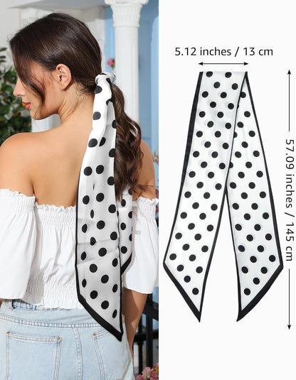 Long Silk eel Scar Women Hair Scar Satin Neck Scar Tie Bandana Headband Scar Edge Wrap Head Scar Purse Handbags