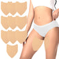 10 Pcs Thigh Friction Pads,Self Adhesive Thigh Supports Anti Chafing Tape for Women Thigh