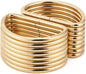 50pcs Metal D Ring Buckle for Purse Hardware Sewing Accessories Crafts Hand DIY