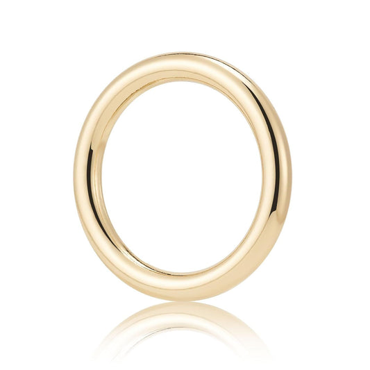 15pcs Metal Seamless Welded O Rings,Multi-Purpose O-Ring Hardware for Crafts Macrame Rings,Gold,1 inch