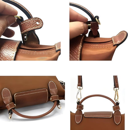 Leather Strap Suitable for Longchamp Handbag,Crossbody Adjustable Shoulder Strap Conversion Kit