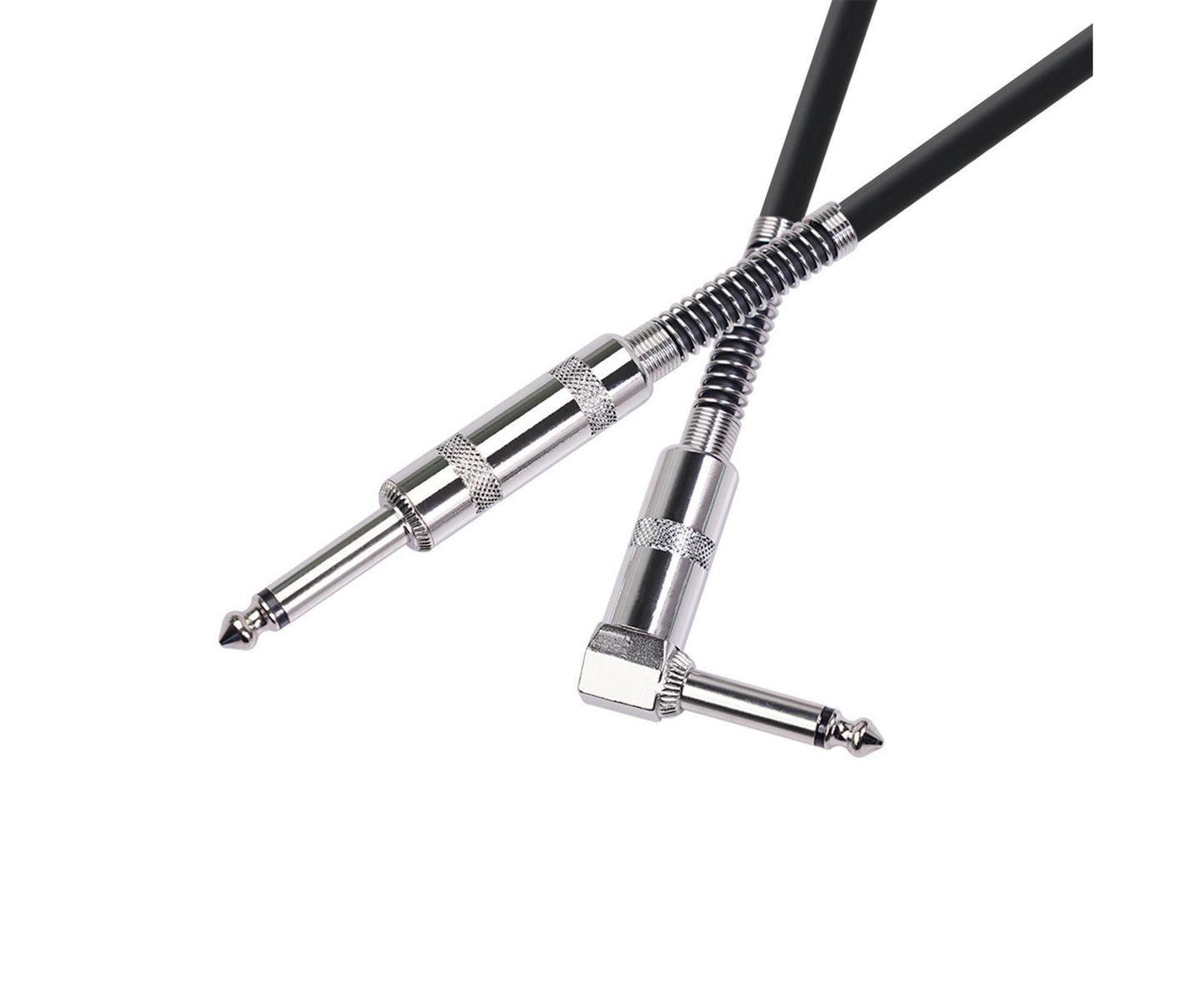 90 Degree Electric Guitar Audio Cable Musical Instruments Connecting Cord Line