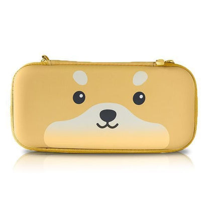 Carry Case Compatible with Nintendo Switch and New Switch OLED Console with Pockets for Accessories and Games-P
