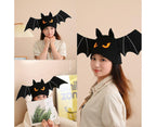 Lovely Bat Cap Adult Halloween Party Props Hat Teenagers Holiday Festival Hat
