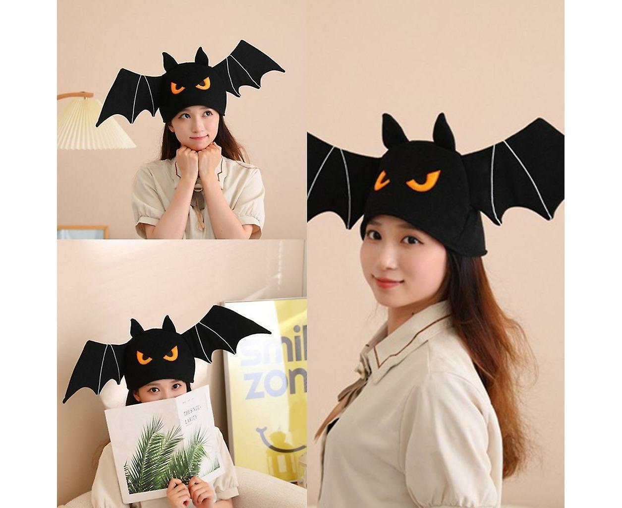 Lovely Bat Cap Adult Halloween Party Props Hat Teenagers Holiday Festival Hat