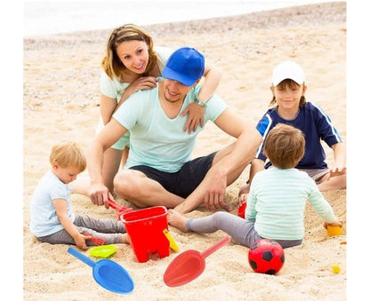 Large 14" Sand Beach Shovels Spade Toys Set 3 Pack, Jumbo Garden Tool