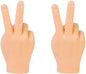 Tiny Finger Hands Novelty Toys,Adult Boy and Girl Party Small Hand Finger Fidget Finger Toys Hand Palm Finger Puppets(Scissors Hand)