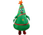 Christmas Cartoon Doll Costumes Air Model Inflatable Christmas Tree Clothes Funny Dress Up Props
