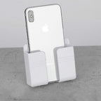 Wall-mounted Mobile Phone Plug Charging Bracket Storage Box