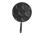 7-Hole Non-Stick Frying Pan, Egg & Burger Mold, Household Cooking Pan