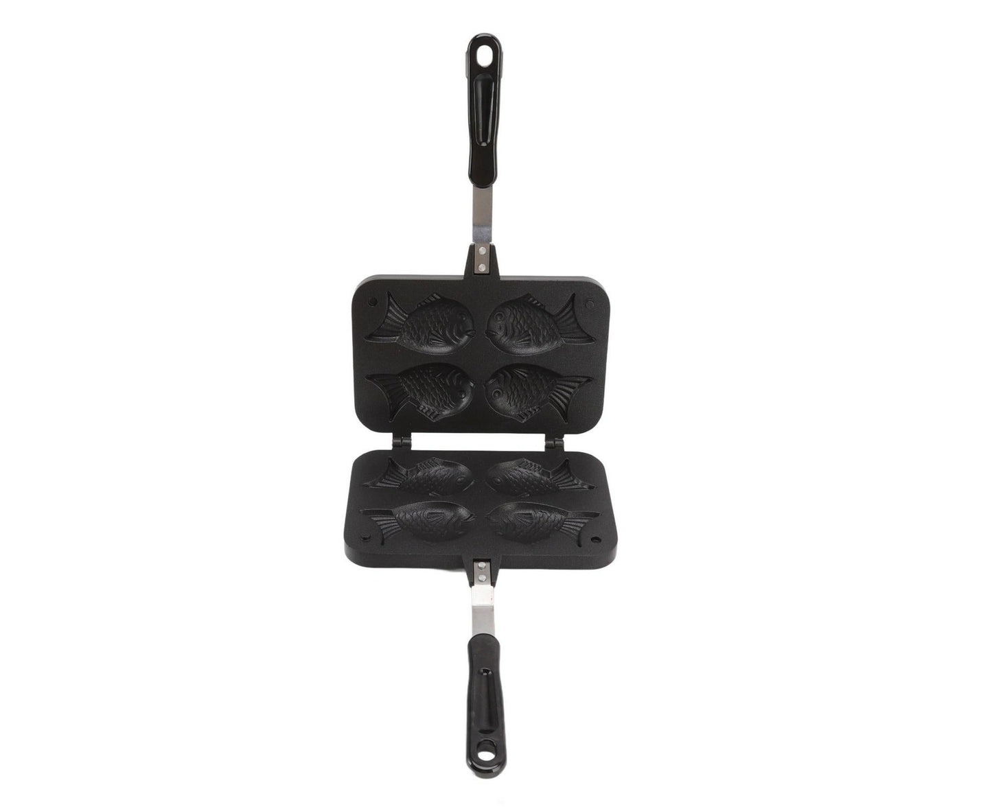 Taiyaki Fish Shape Cake Maker, Non-Stick Double Baking Pan Waffle Mold