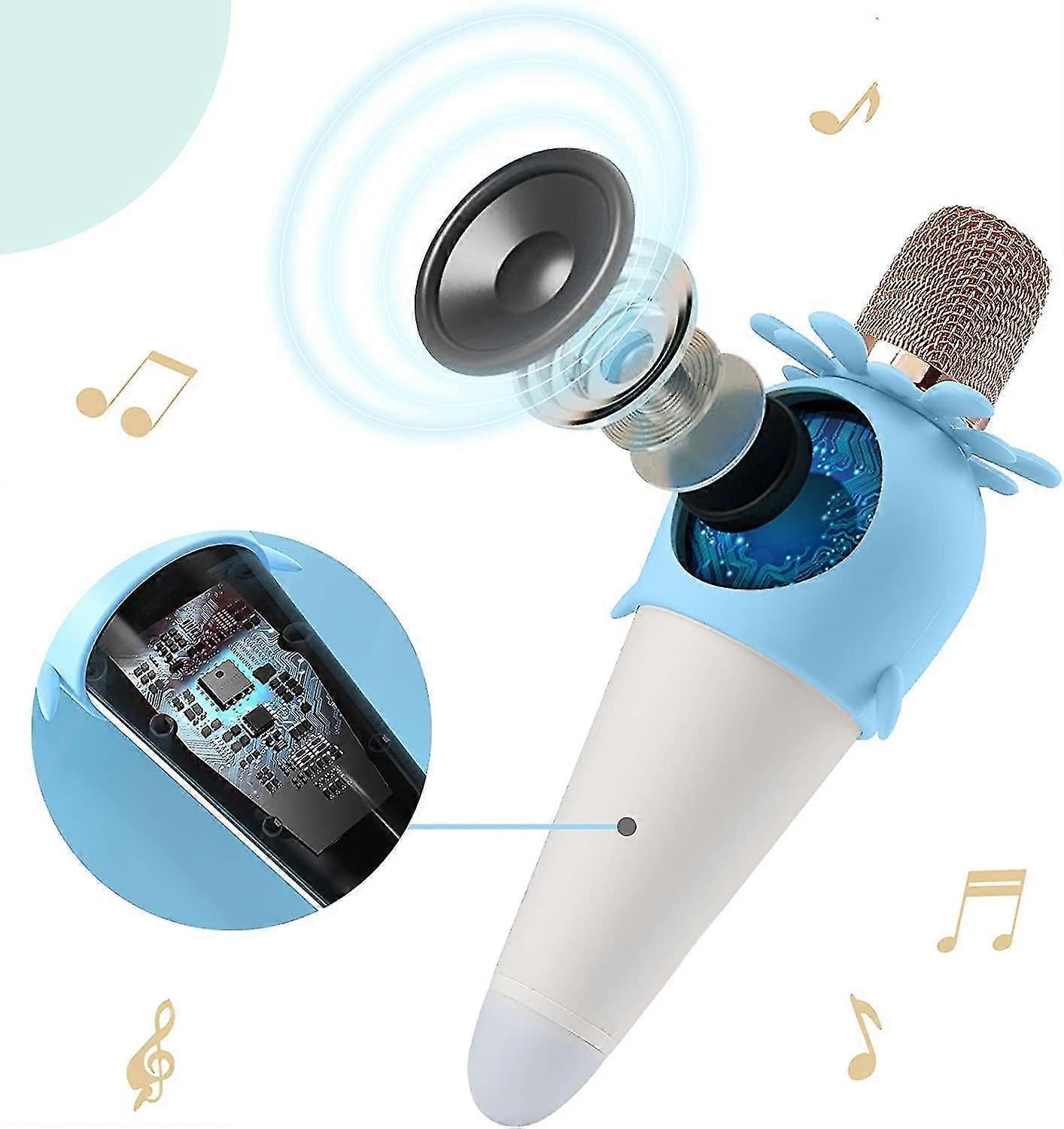 Babies Karaoke Microphone - Wireless Mic for Singing and Roleplay
