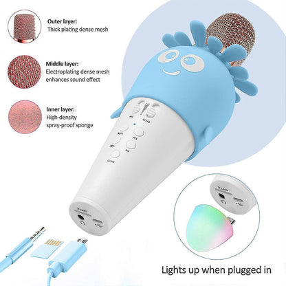 Babies Karaoke Microphone - Wireless Mic for Singing and Roleplay
