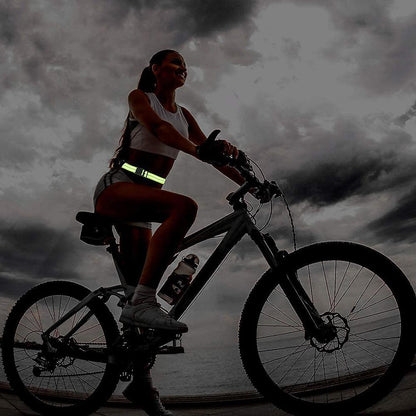 Reflective Belt or Sash, Military Style Visibility Strap for Outdoor Reflective Gear