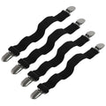 4PCS Adjustable Bed Sheet Straps, Elastic Corner Clips for Mattress