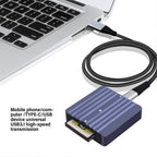 USB 3.2 Camera Memory Card Reader, 10Gbps Fast SD/TF Card Reader Adapter