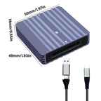 USB 3.2 Camera Memory Card Reader, 10Gbps Fast SD/TF Card Reader Adapter