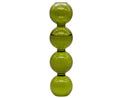 Flower Vase Nordic Easy to Match Gourd Shape Gourd Flower Vase for Company-Green L