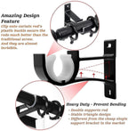 2pcs Small Curtain Rod Brackets, Curtain Rod Holders