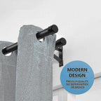 2pcs Small Curtain Rod Brackets, Curtain Rod Holders