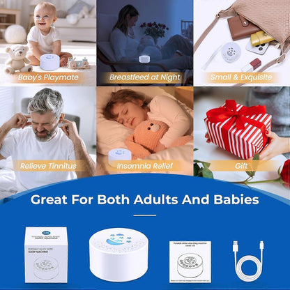 Portable White Noise Machine Babies Sleep Sound Machine