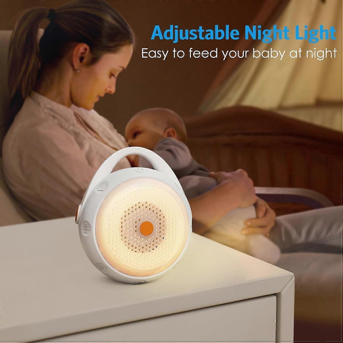 Latest Model White Noise Machine Babies Sleep Sound Device with 12 Sounds