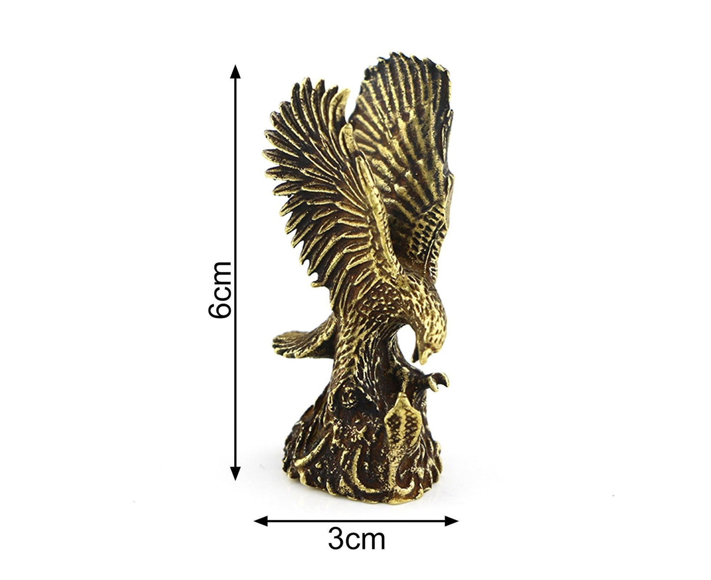 Eagle Figurine for Home-Bronze