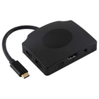 V178A USB-C Hub: 3xUSB 3.0, USB-C, HDMI, Audio, SD/TF Card Reader