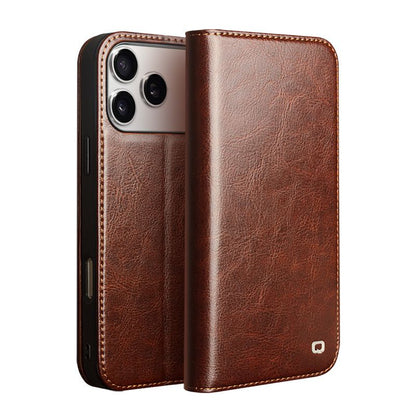 For iPhone 17 Pro Max Horizontal Flip Leather Case with Holder & Card Slots & Wallet