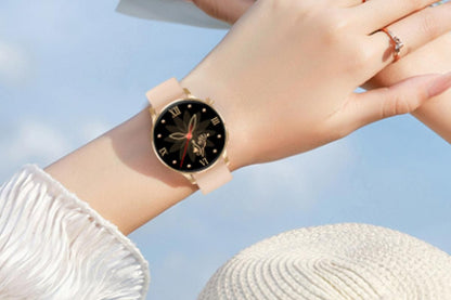 Women Fashion Smartwatch with Heart Rate and Sleep Monitoring IP67 Waterproof