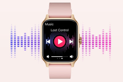 1.85inch HD Fitness Tracker Smart Watches for Men Women Compatible with Android iOS