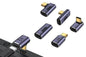 5 Pcs USB4.0 40Gbps Type C Male/Female to USB C Female Adapter Extender USB C Coupler 40Gbps Data Transfer