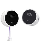 Wall Mounted Toothbrush Holder Electric Tooth Brush Cleaner with Auto Inductive for Bathroom