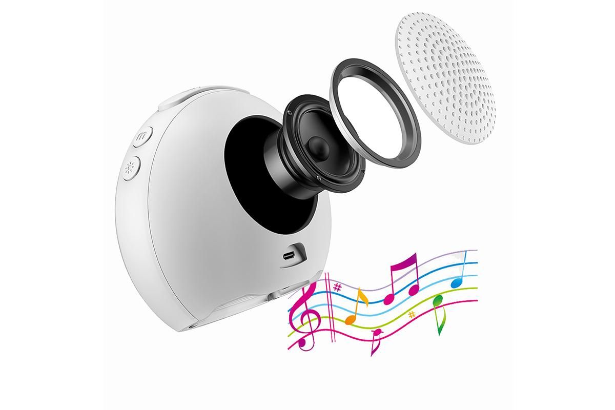 Wake-Up Light Alarm Clock Night Light Alarm Clock with Bluetooth Speaker Dimmable Colorful Light