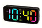 Small Digital Alarm Clock with 5 Dimmers and 5 Alarm Volumes for Bedrooms - Black