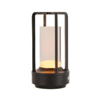 Table Lamp Rechargeable with Touch Dimmer for Bedroom - Black