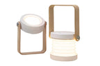 LED Desk Lamp for Office Home Wireless Reading Lamp Dimmable Foldable LED Night Light Portable Camping Flashlight Table Lamp -Grey