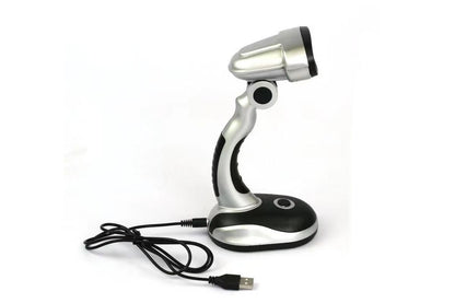 12 Bulb LED Portable Desk Lamp Computer Bedside Table Camping Light