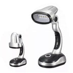 12 Bulb LED Portable Desk Lamp Computer Bedside Table Camping Light
