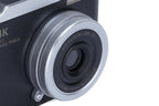 HD 1080P Flip Screen Retro Digital Camera 2.4-inch Display with 64GB TF Card - Black