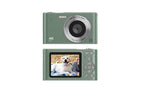 4K HD Digital Camera for Photography and Video Vlogging Camera Camera with 32G Memory Card 16X Digital Zoom -Green