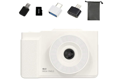 Digital Camera With 180 Degree Flip Screen 16X Digital Zoom Camera With 32G Memory Card -Green